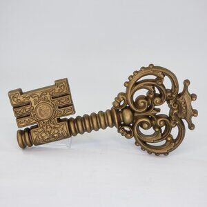 Large Vintage Decorative Hanging Skeleton Key Burwood Product Co  #267 Regency